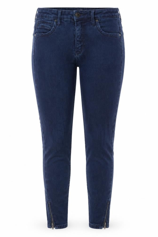 Only Women's Blue Skinny Stretch Denim Jeans M 30in