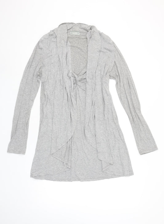 Wallis Women's Grey Long Sleeve Jersey Tunic Top M