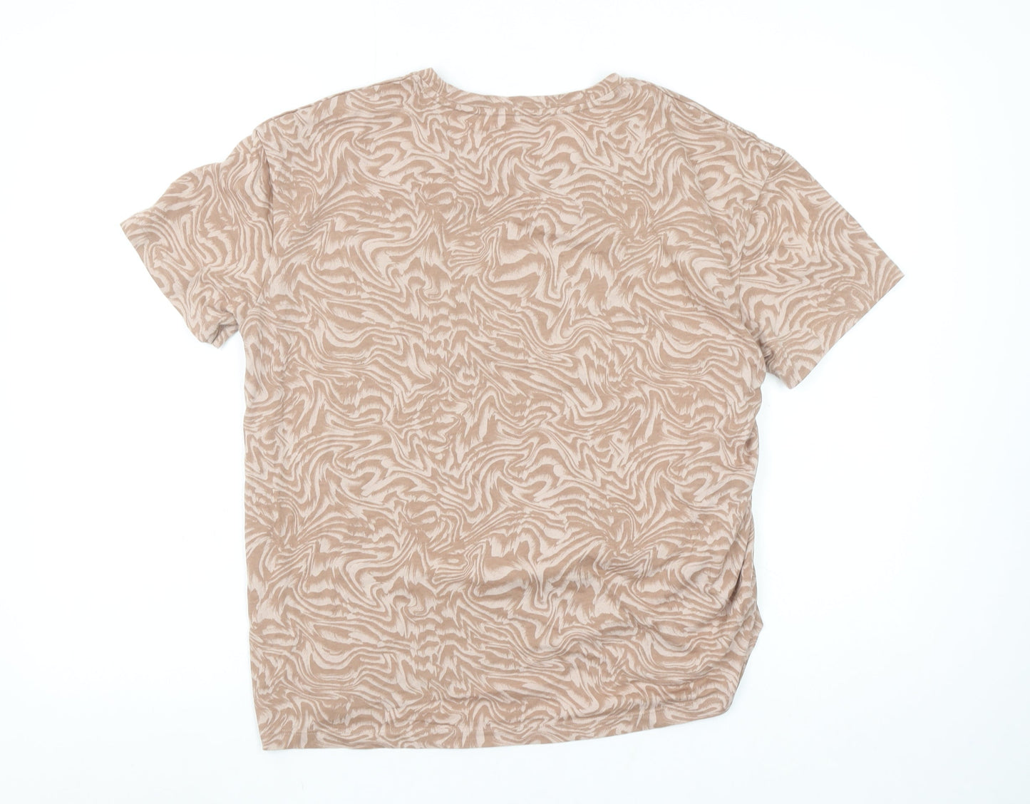 Under Armour Women's Beige HeatGear T-Shirt M Short Sleeve