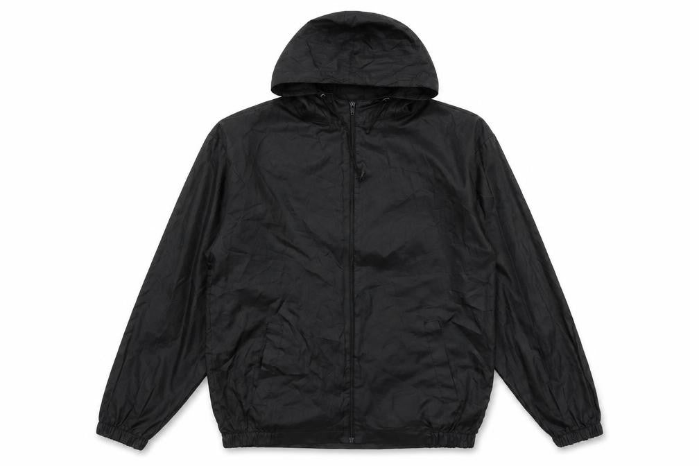 Arctic Storm Men Black S Hooded Windbreaker Jacket Lightweight