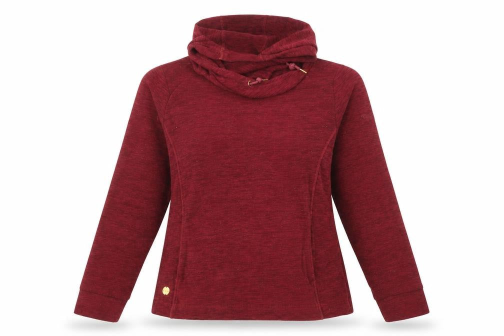 Regatta Women’s Red Hoodie Size 12 Pullover Long Sleeve Outdoor Hooded Sweatshirt