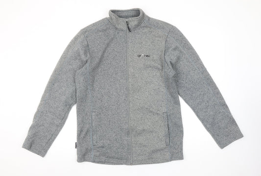 Granite Outdoors Men's Grey Fleece Full Zip Jacket Size S