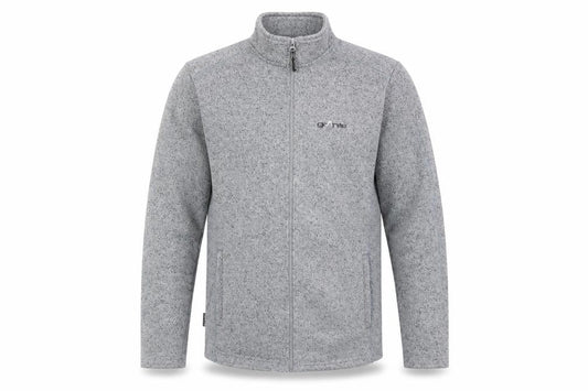 Granite Outdoors Men's Grey Fleece Full Zip Jacket Size S