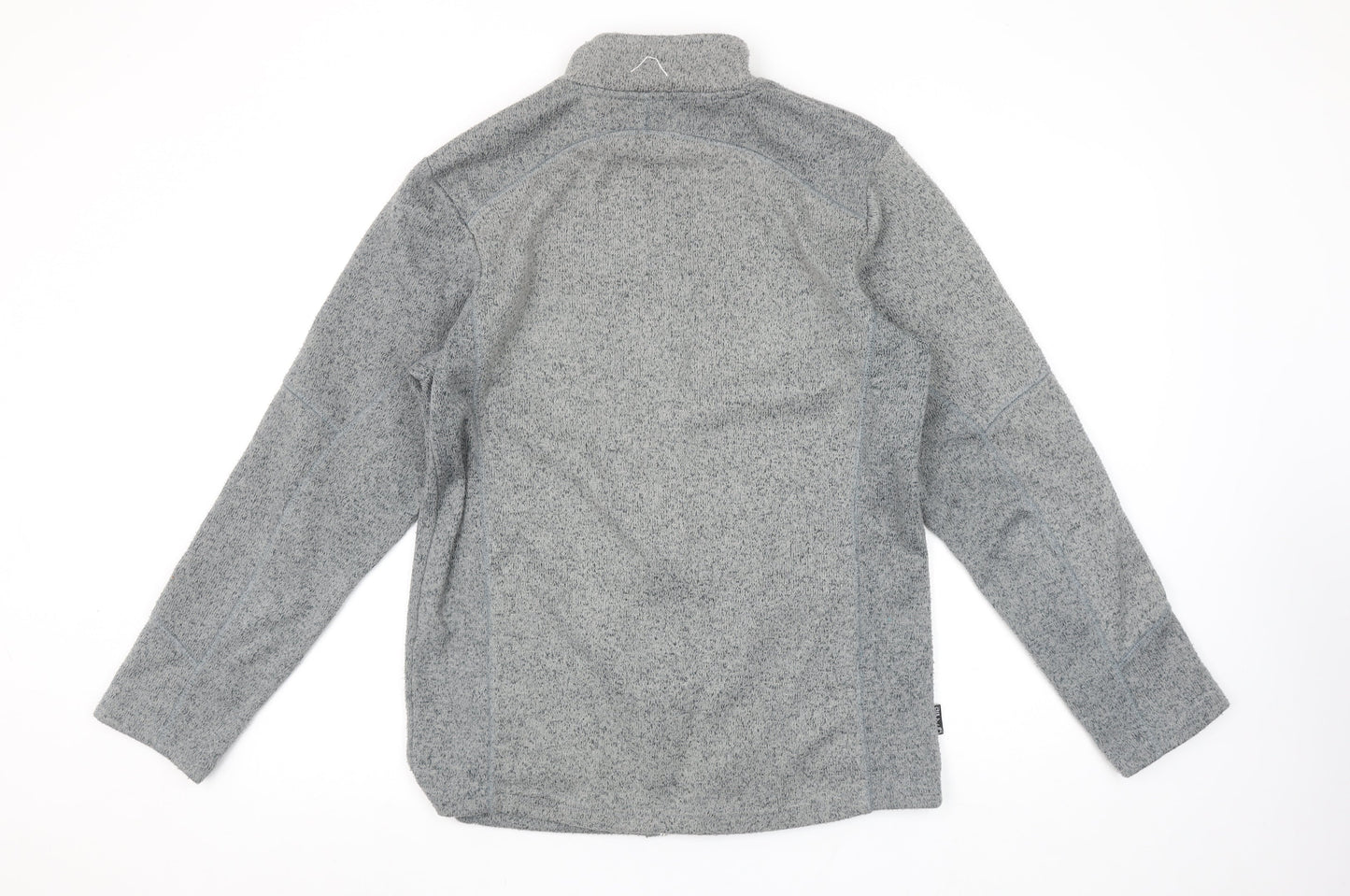 Granite Outdoors Men's Grey Fleece Full Zip Jacket Size S