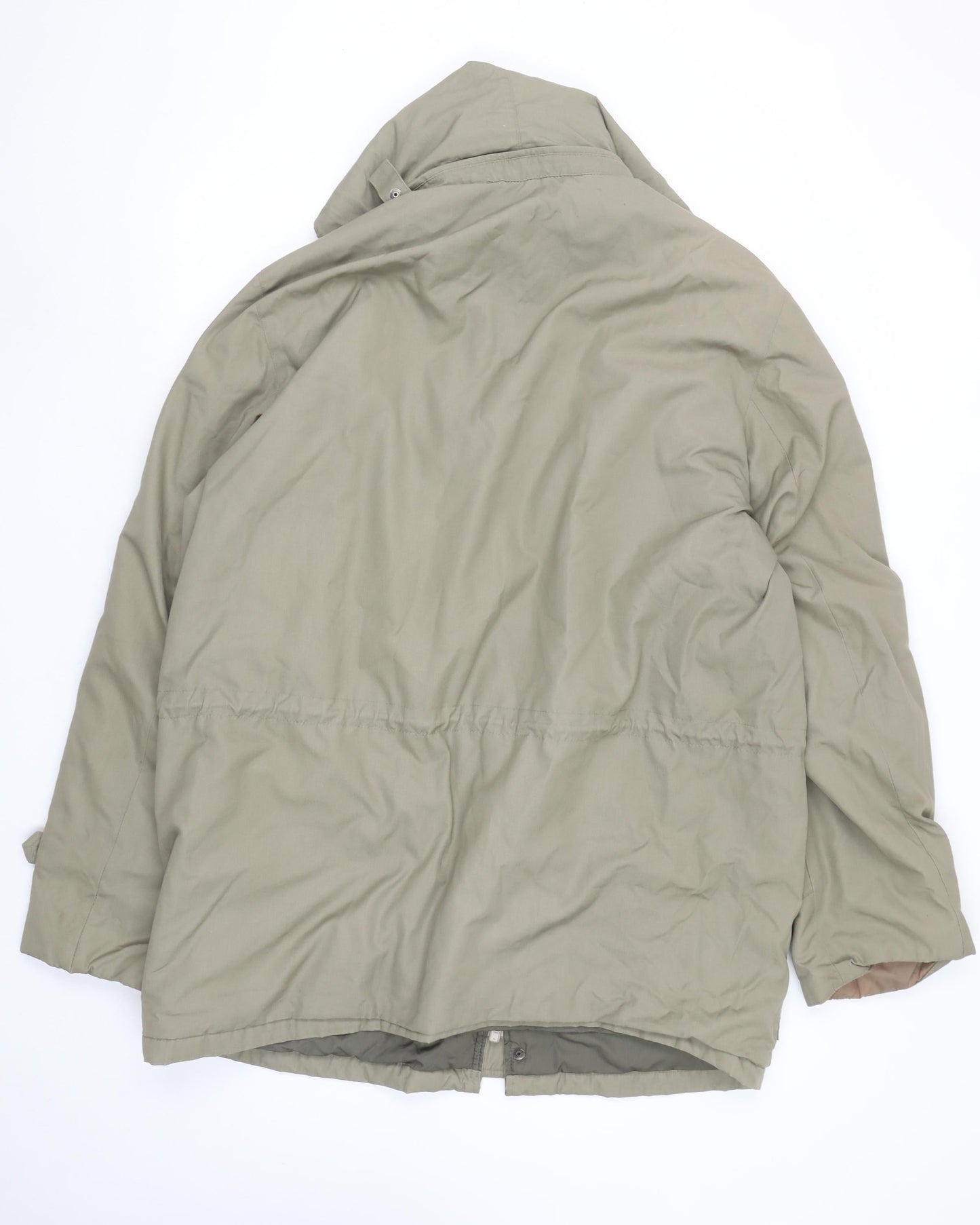 Rikson Touring Men’s Green Parka Jacket Size 54 Regular Fit Hooded