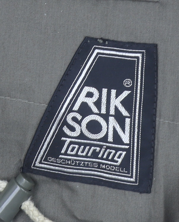 Rikson Touring Men’s Green Parka Jacket Size 54 Regular Fit Hooded