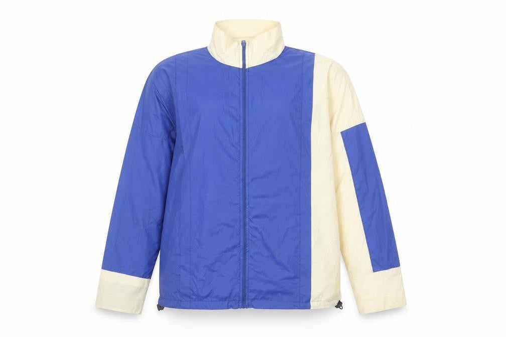 PRETTYLITTLETHING Women's Blue Windbreaker Jacket UK 16