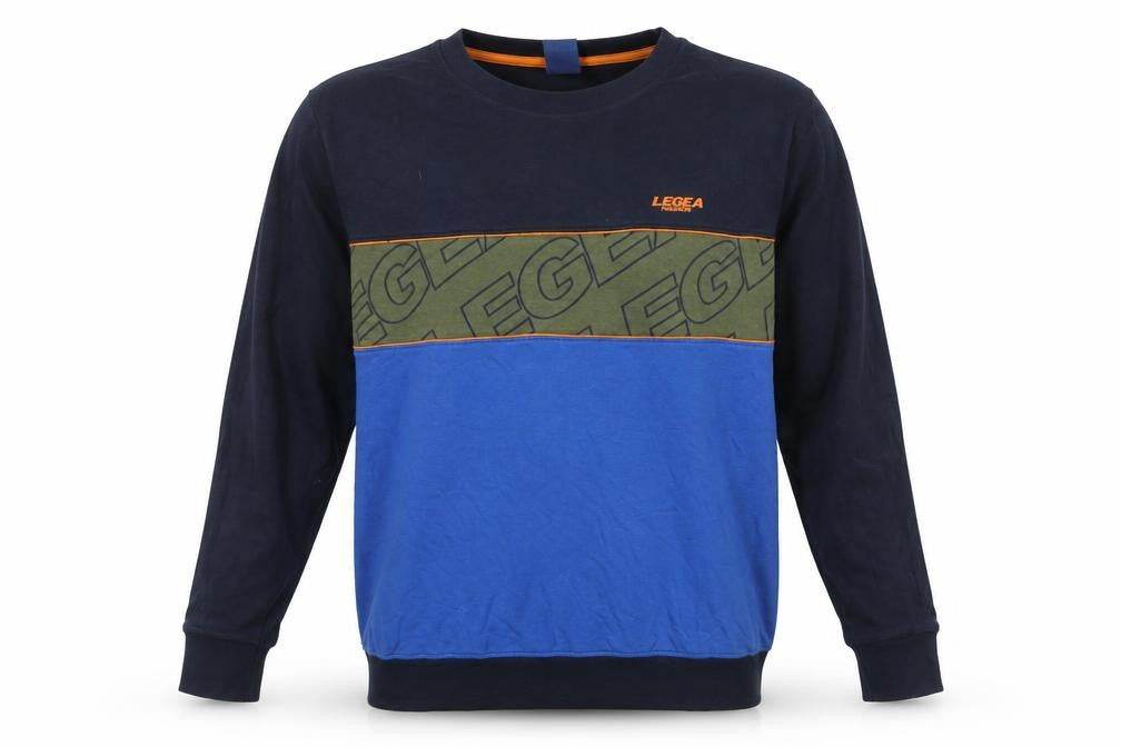 Legea Men's Multicoloured XL Long Sleeve Cotton T-Shirt