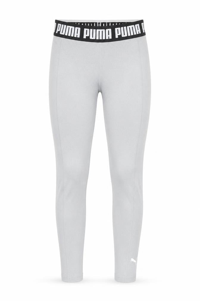 Puma Womens Grey Small Elastic Waist Gym Leggings