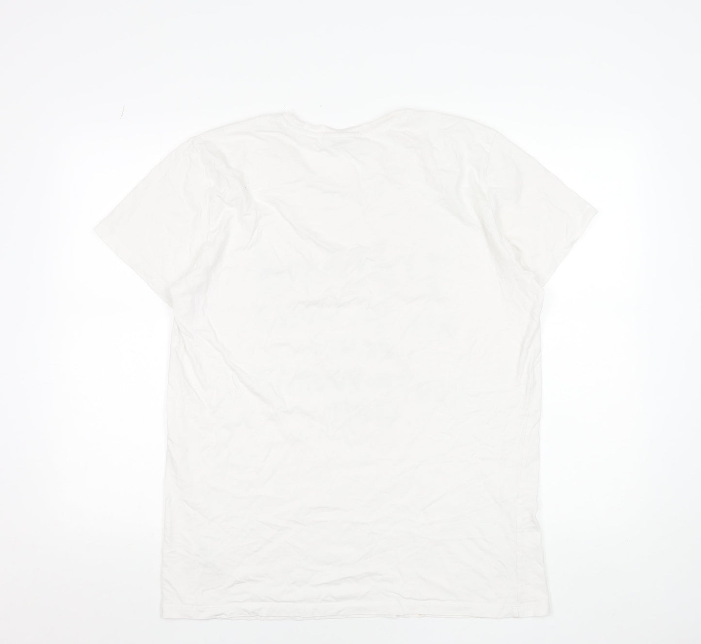 Designed Within Denmark Women's White Funny Ireland T-Shirt L