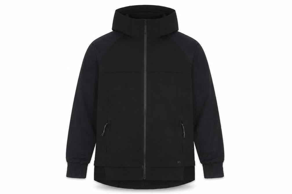 Dunnes Stores Men's Black Hooded Softshell Jacket Size M 40in