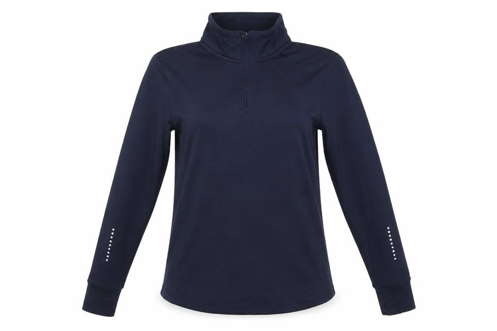 Mountain Warehouse Women Navy 1/2 Zip Pullover Sweatshirt Size M