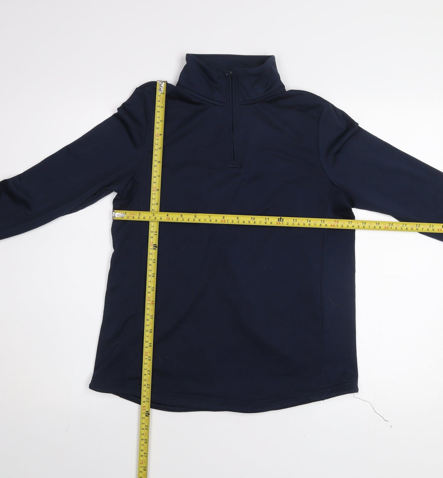 Mountain Warehouse Women Navy 1/2 Zip Pullover Sweatshirt Size M
