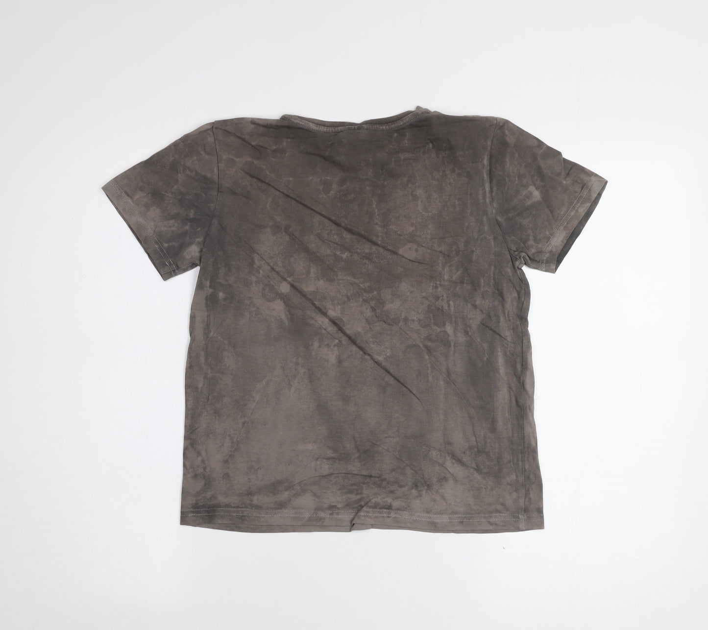 Disney at George Boys Grey 9-10 Years Mickey Mouse T-Shirt