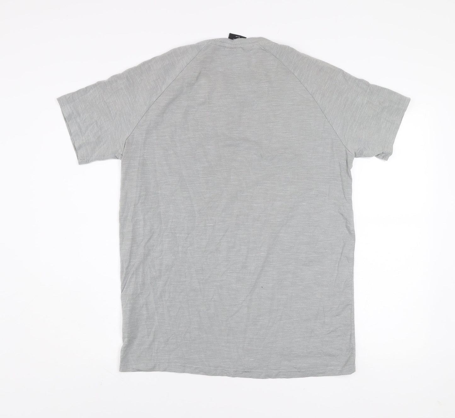 MP Men's Grey Athletic Fit Short Sleeve T-Shirt Size M