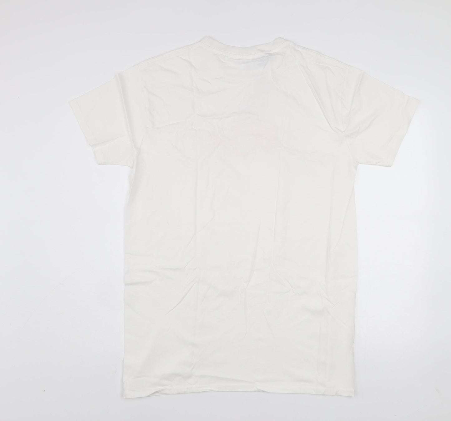 I Saw It First Women's White Love Island Embroidered Cotton T-Shirt Size S