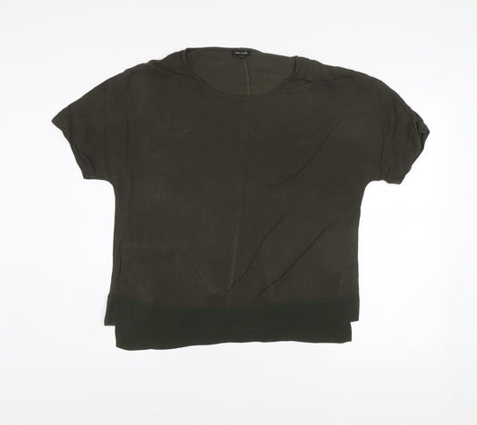 River Island Women’s Green Short Sleeve Blouse Size 10