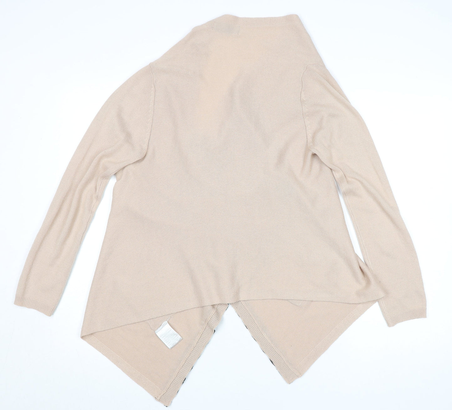 Soaked in Luxury Women’s Beige Wrap Cardigan XS V-Neck Knit