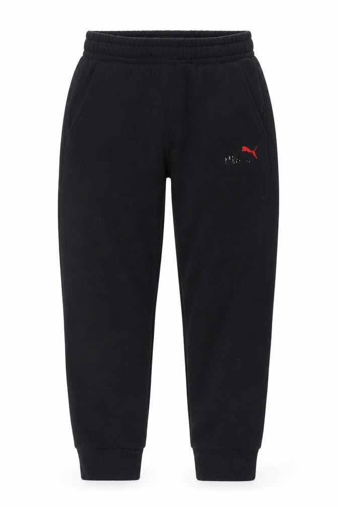 Puma Mens Black XS Jogger Activewear Sweatpants Tapered Fit