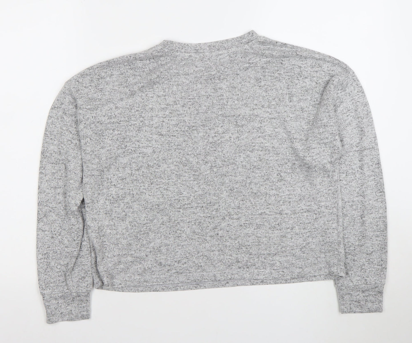 Sex Education Women's Grey Cropped Long Sleeve T-Shirt S
