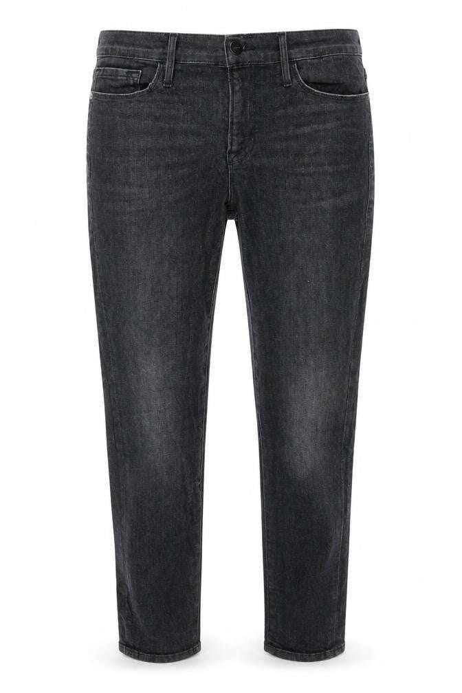FRAME Womens Black Skinny Jeans Size 30 Slim Fit Mid Rise Denim