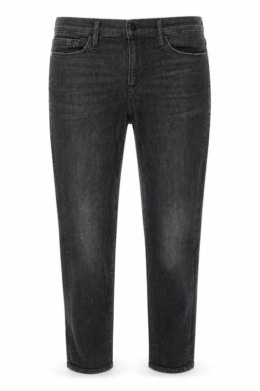 FRAME Womens Black Skinny Jeans Size 30 Slim Fit Mid Rise Denim