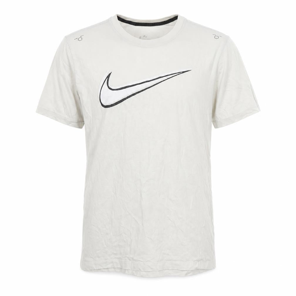 Nike Men's White Short Sleeve Sports Graphic Logo T-Shirt Size M