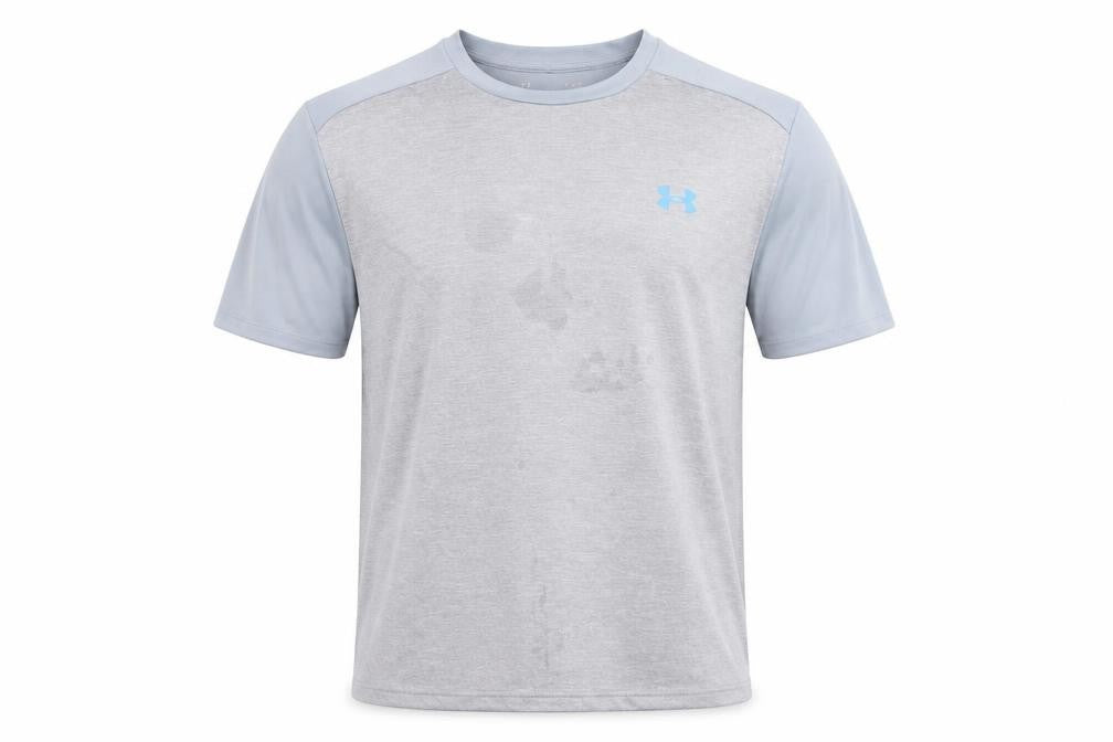 Under Armour Men's Grey Tech Tee T-Shirt L Short Sleeve Lightweight