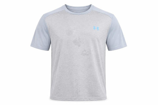 Under Armour Men's Grey Tech Tee T-Shirt L Short Sleeve Lightweight