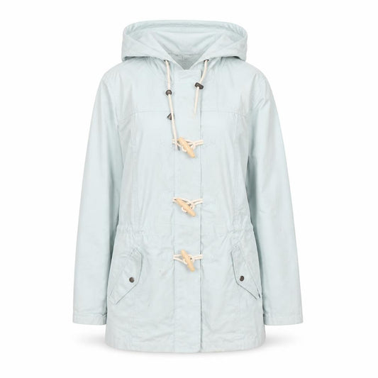 FatFace Women's Blue Hooded Toggle Parka Jacket UK 10