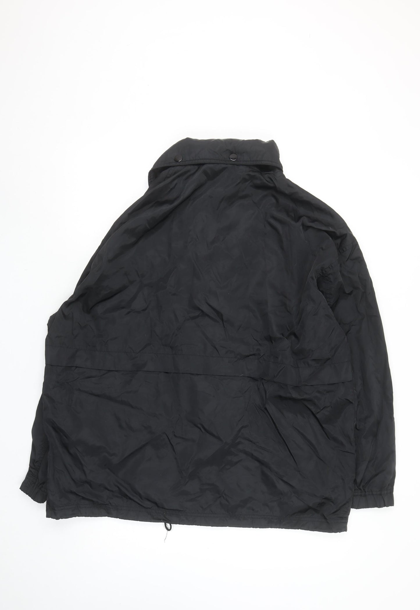 The Trader Jeans Company Men's Black M Windbreaker Jacket
