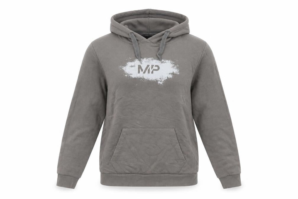Myprotein Women’s Grey Hoodie Medium Pullover Cotton Blend Casual