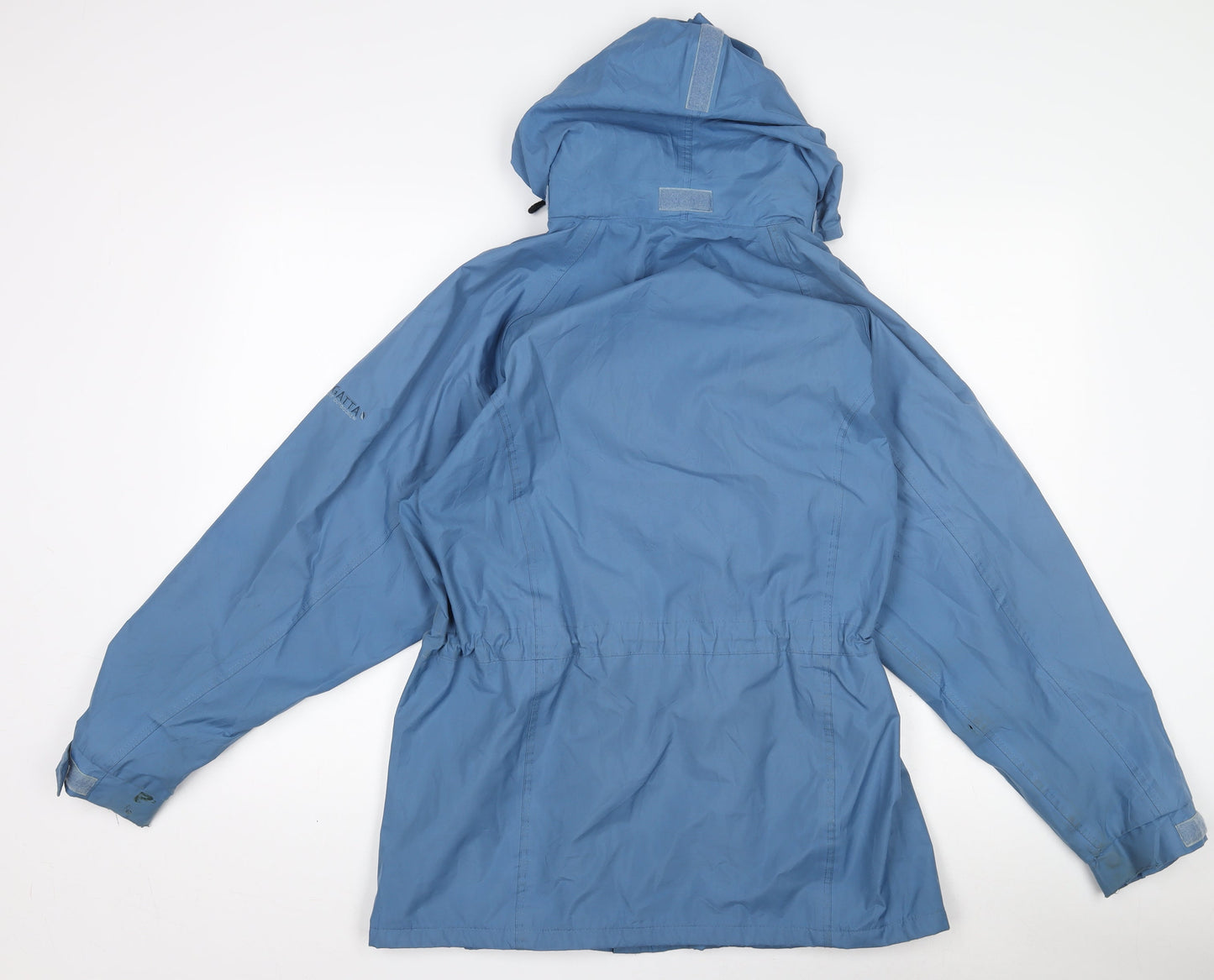 Regatta Women's Blue Waterproof Hooded Rain Jacket UK 12