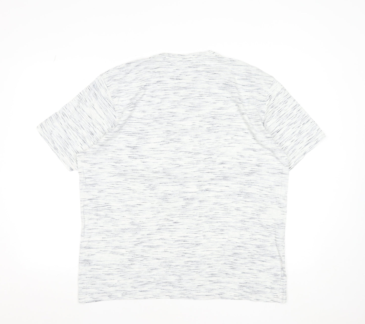 James Pringle Men's White Large Crew Neck Cotton T-Shirt