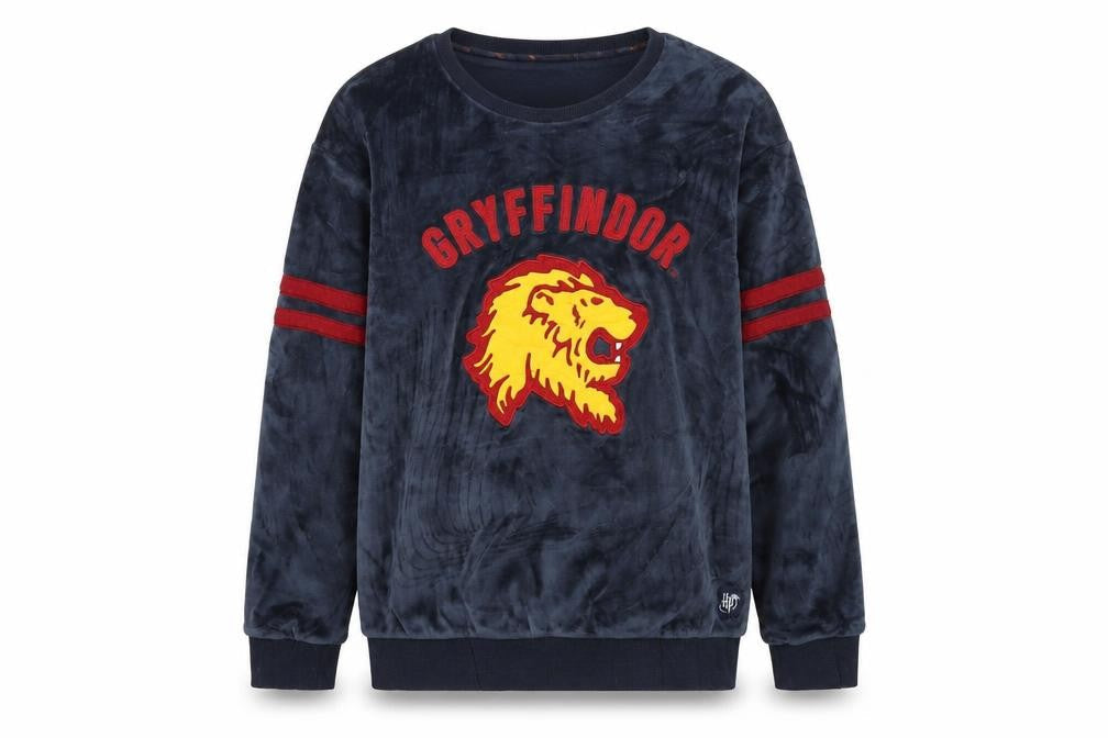 Marks & Spencer Boys Gryffindor Navy Velour Sweatshirt 12-13 Years