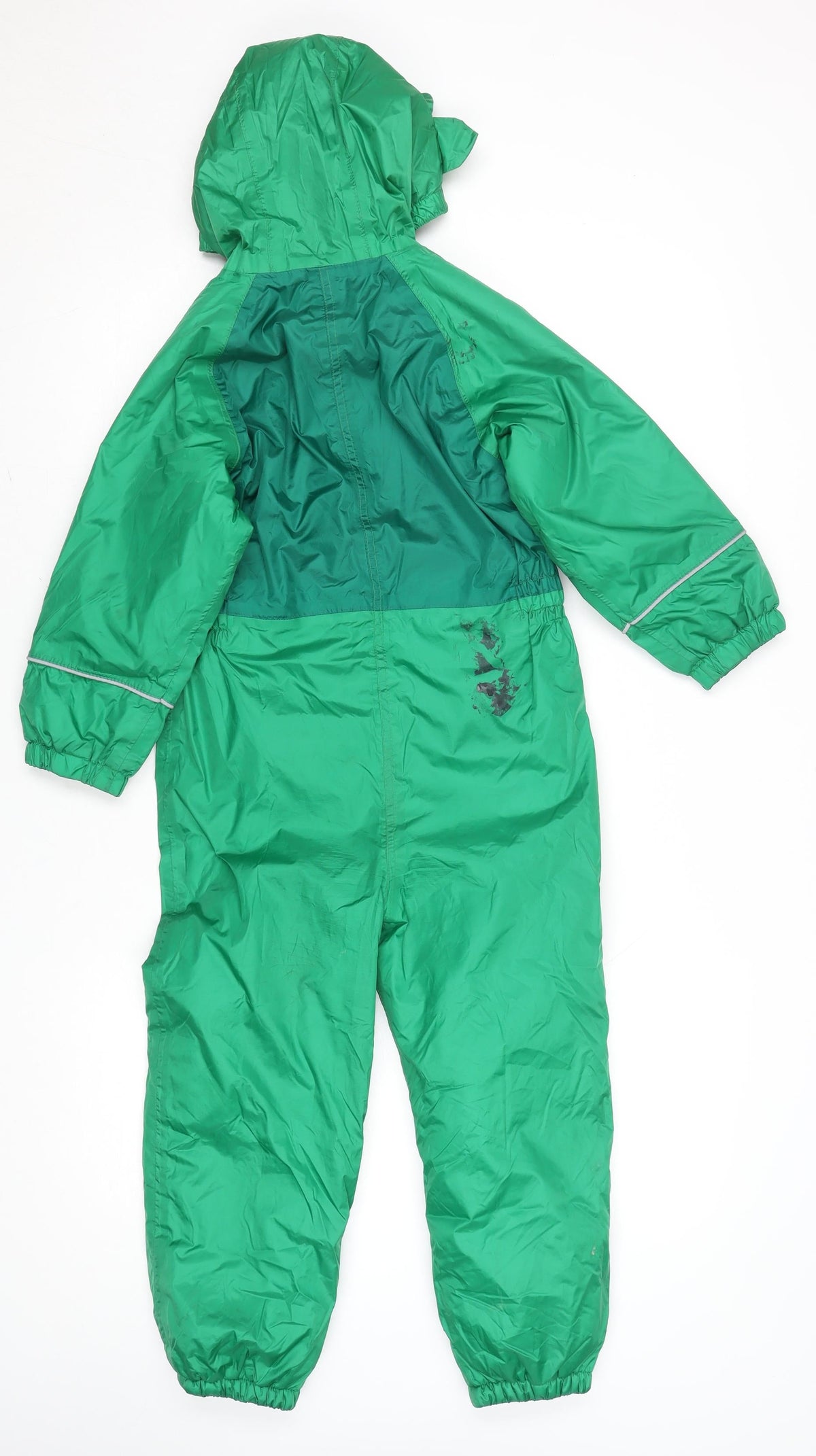 Regatta Boys Green Dinosaur Waterproof Hooded Snowsuit 6 Years
