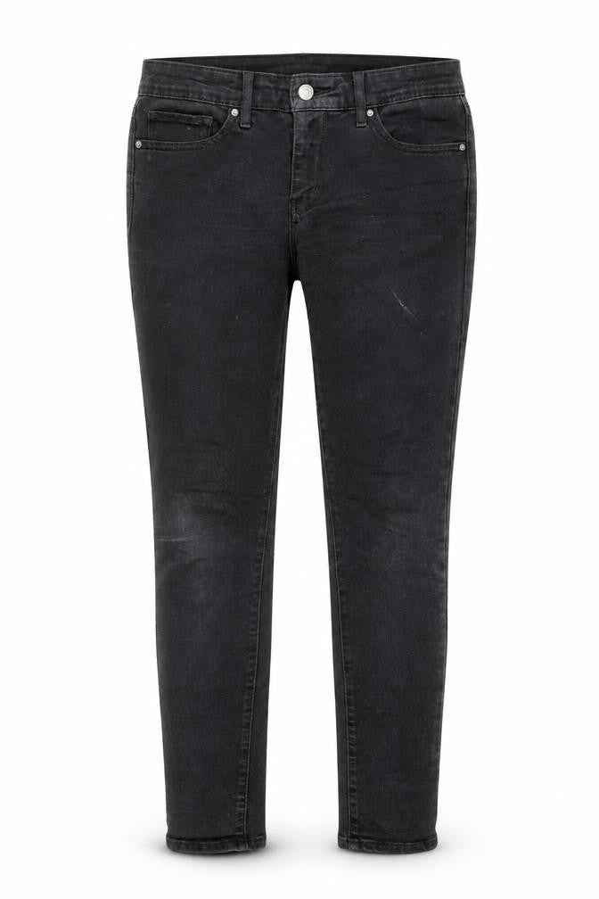 Levi's Women's Black 711 Skinny Jeans Size 29 Mid Rise Stretch Denim
