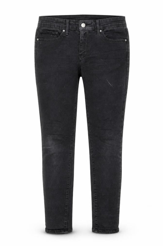 Levi's Women's Black 711 Skinny Jeans Size 29 Mid Rise Stretch Denim