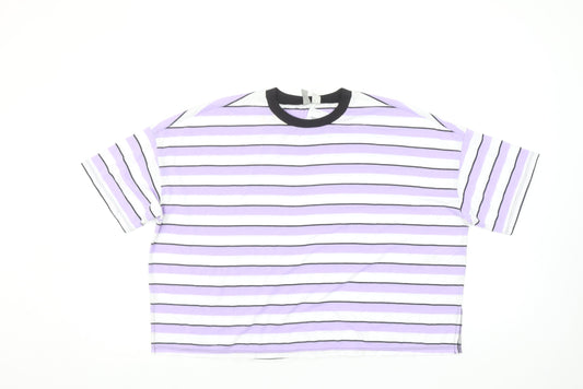 ASOS Women’s Multicoloured Striped Ringer T-Shirt Size 8