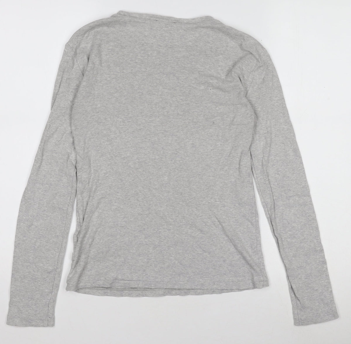 Ralph Lauren Boys Grey Long Sleeve Crew Neck T-Shirt Size S