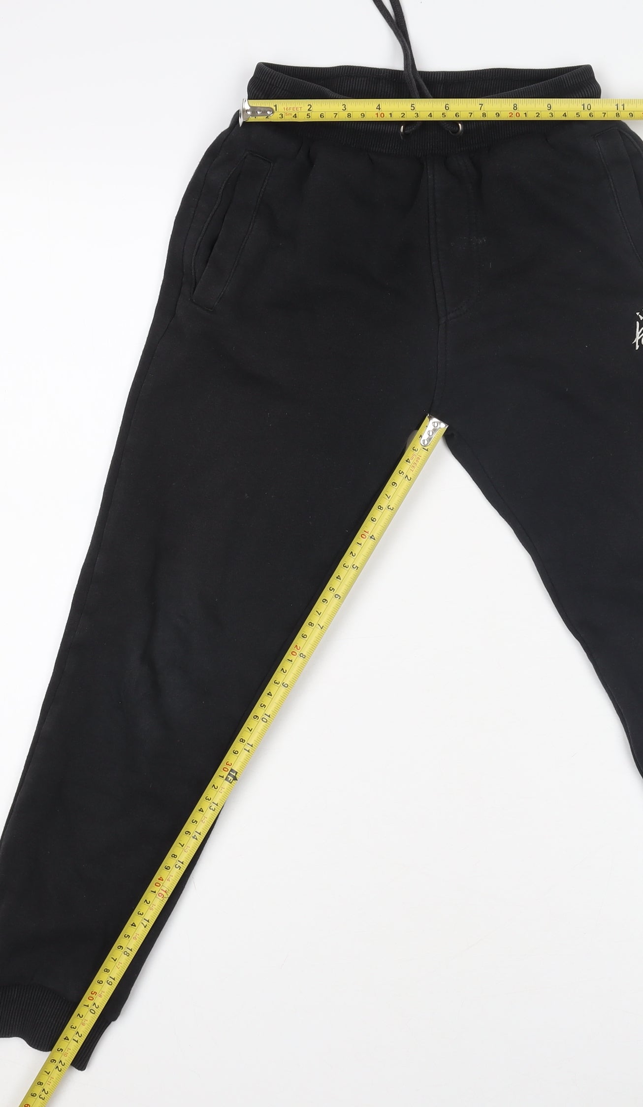 Kings Will Dream Boys Black Jogger Sweatpants S Regular Fit Fleece Trousers