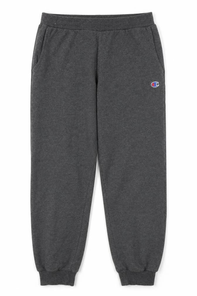 Champion Boys Grey Fleece Sweatpants Joggers L - Comfortable Sportswear