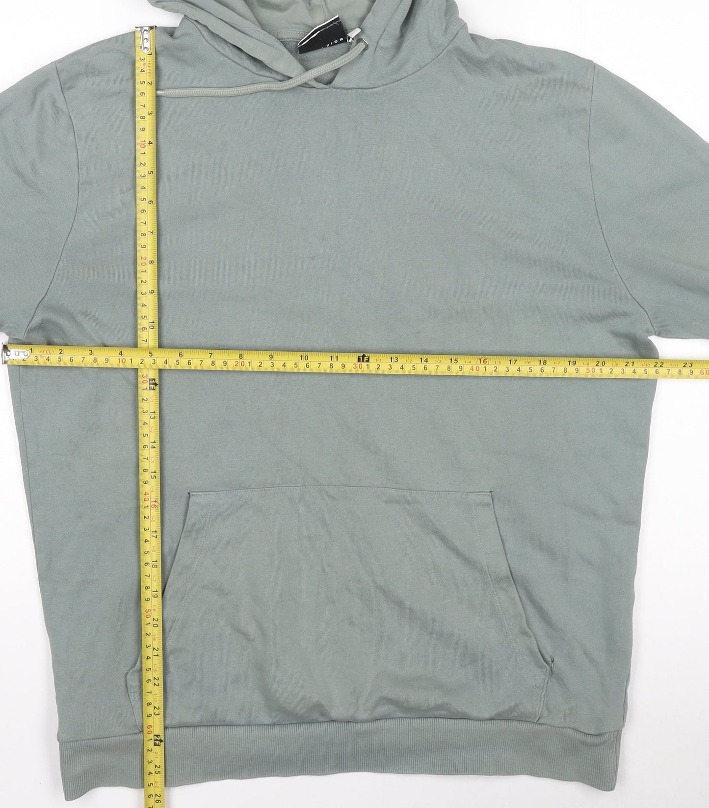 ASOS Men's Green Pullover Hoodie Size M Regular Fit