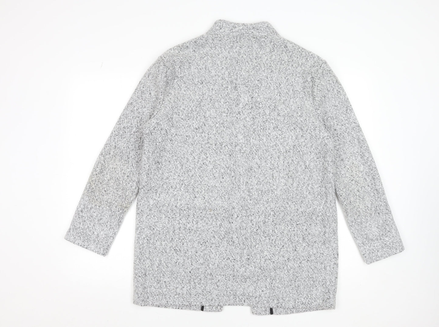 Dunnes Stores Women’s Grey Tweed Coatigan Size S Regular