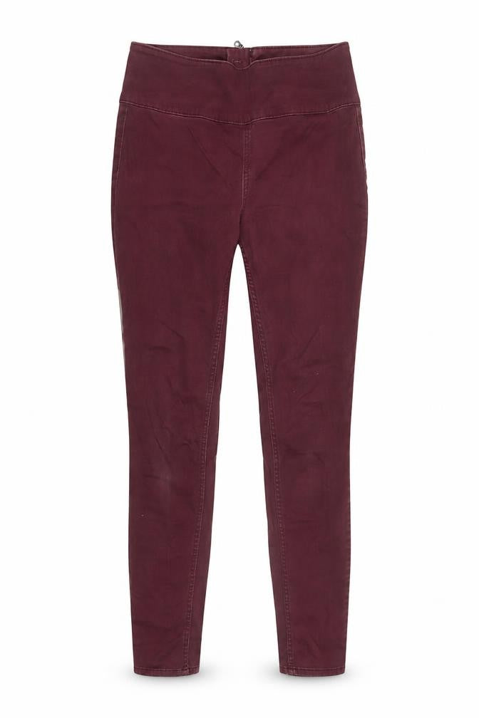 Pieces Women's Purple Slim Fit High Rise Jegging Jeans Size M