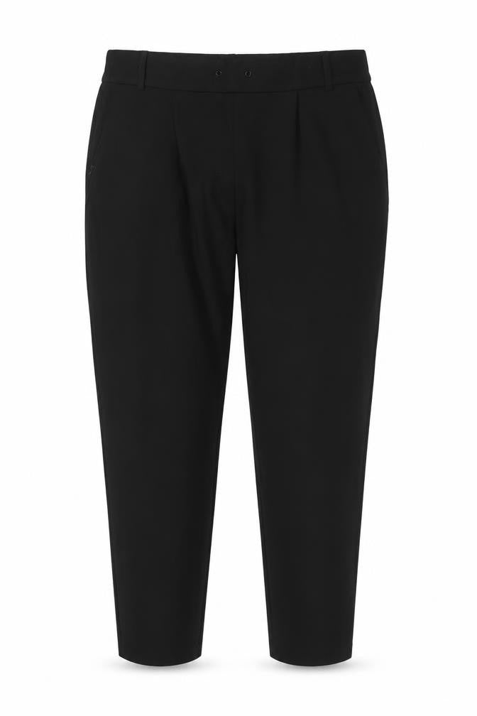 ONLY Blue Denim Women’s Black Tapered Trousers XL Viscose Blend