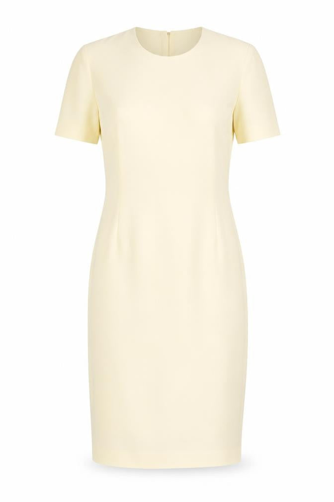 Condici Women Beige Size 12 Sheath Knee Length Formal Dress