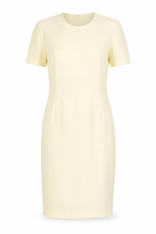 Condici Women Beige Size 12 Sheath Knee Length Formal Dress