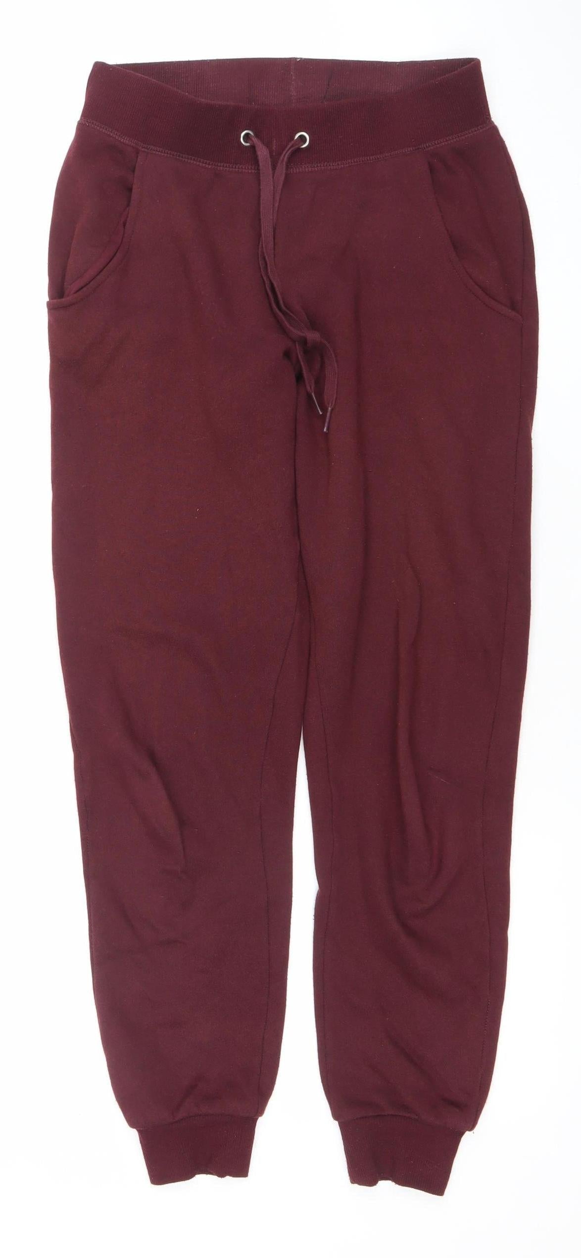 New Look Women’s Brown Jogger Trousers Size 6 Fleece Sweatpants