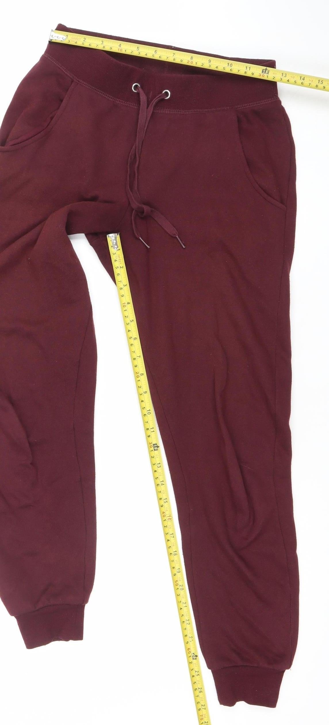 New Look Women’s Brown Jogger Trousers Size 6 Fleece Sweatpants